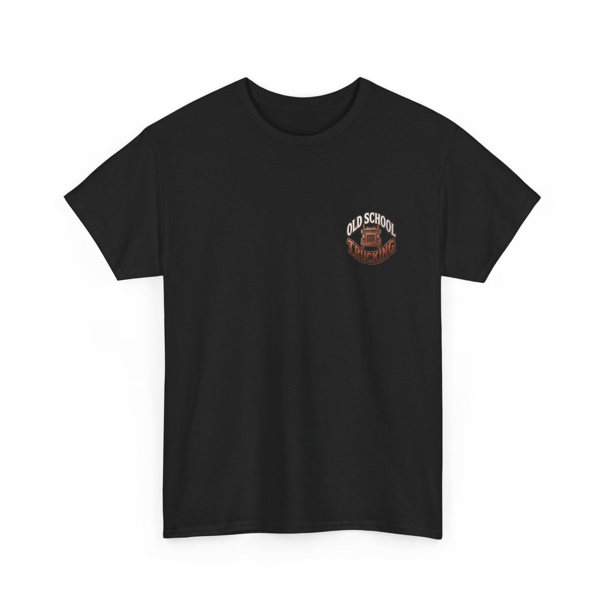 Truck Driver Graphic Tee — "Catch You on the Flipside" Retro Semi-Truck Shirt